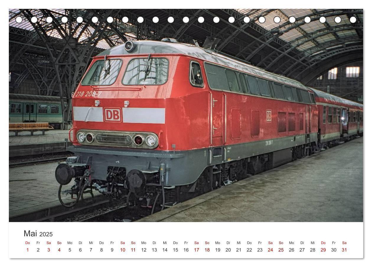 Bild: 9783435290413 | Deutsche Diesellokomotiven (Tischkalender 2025 DIN A5 quer),...