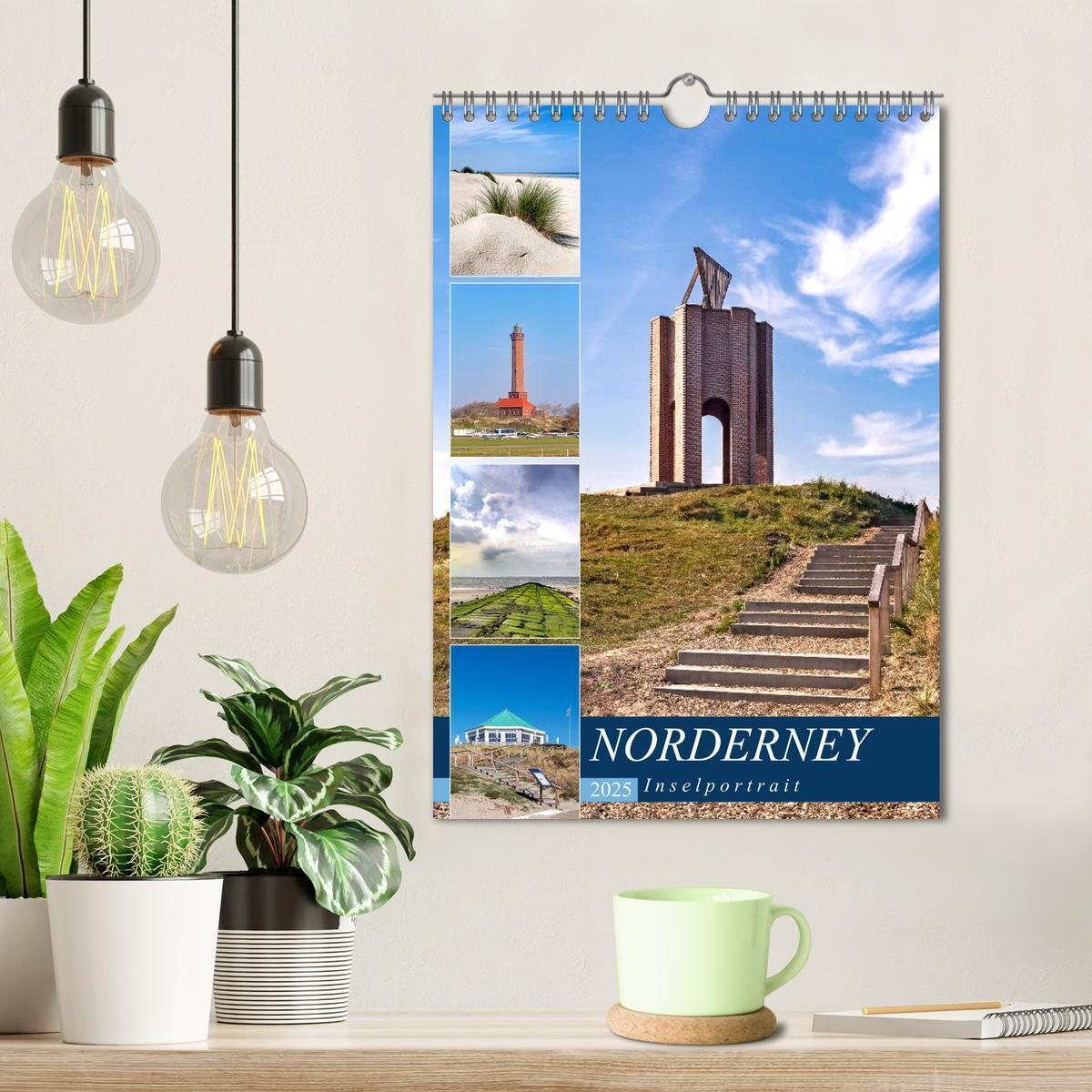 Bild: 9783435970018 | Norderney Inselportrait (Wandkalender 2025 DIN A4 hoch), CALVENDO...