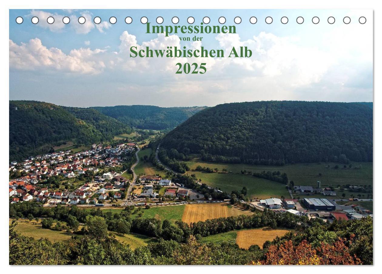 Cover: 9783435578146 | Impressionen von der Schwäbischen Alb (Tischkalender 2025 DIN A5...