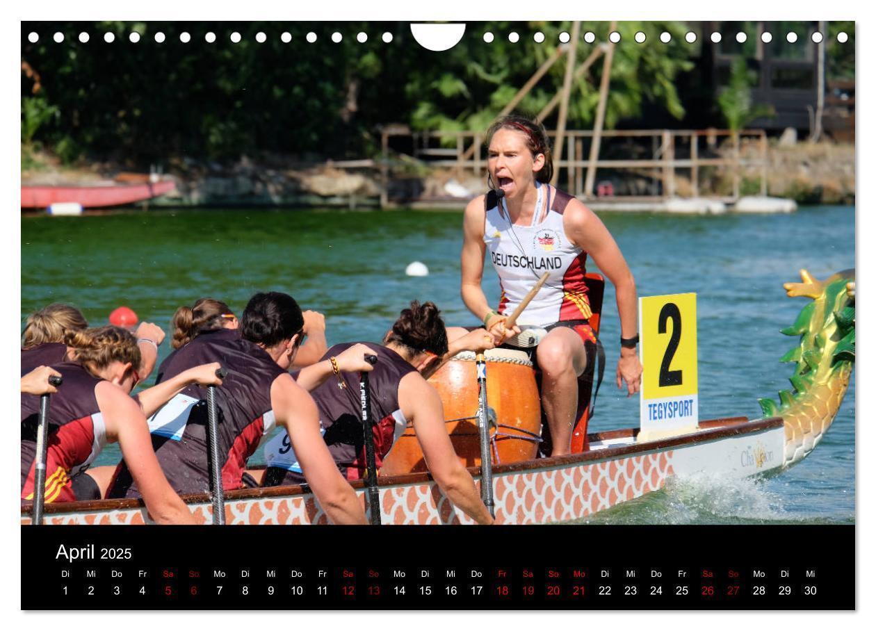 Bild: 9783435420087 | Drachenboot - MissionRome (Wandkalender 2025 DIN A4 quer), CALVENDO...