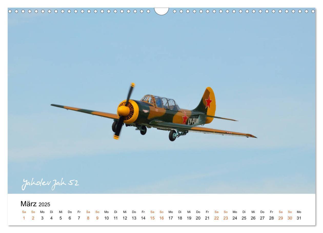 Bild: 9783435388561 | Die Faszination. Flugzeuge am Himmel (Wandkalender 2025 DIN A3...