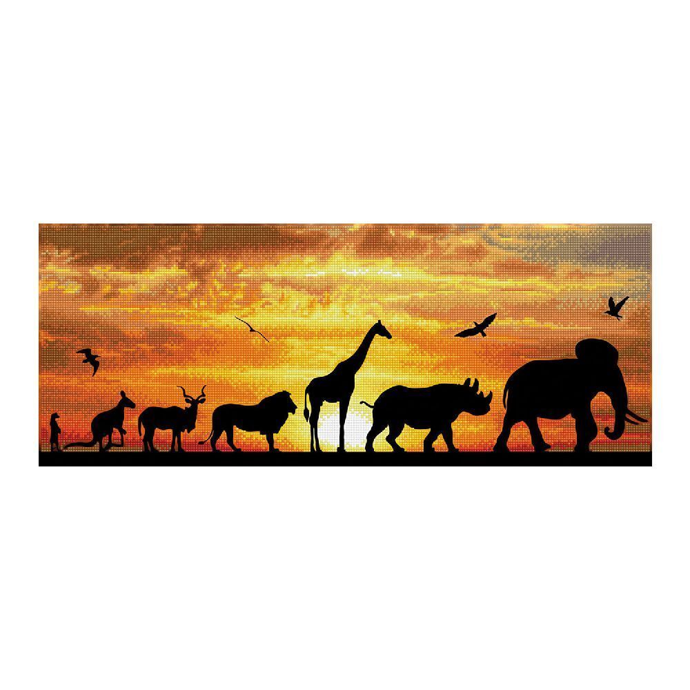 Cover: 4895225915156 | DIAMOND DOTZ - Diamond Painting Afrika Safari | Stück | 2591515 | 2024