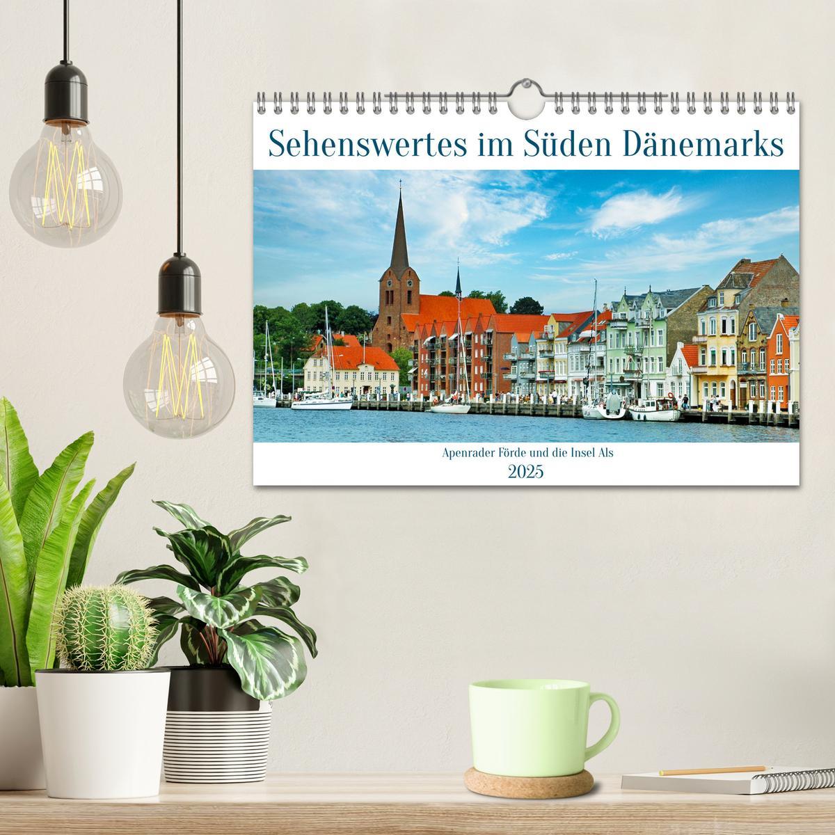 Bild: 9783383962455 | Sehenswertes im Süden Dänemarks (Wandkalender 2025 DIN A4 quer),...