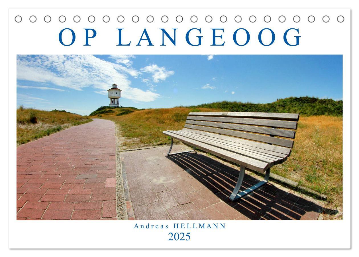 Cover: 9783435212064 | OP LANGEOOG (Tischkalender 2025 DIN A5 quer), CALVENDO Monatskalender