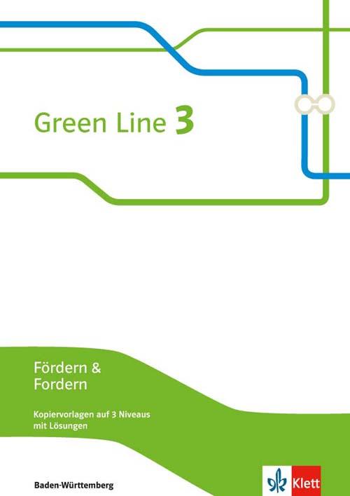 Cover: 9783128341507 | Green Line 3. Fördern &amp; Fordern, Kopiervorlagen auf 3 Niveaus, mit...