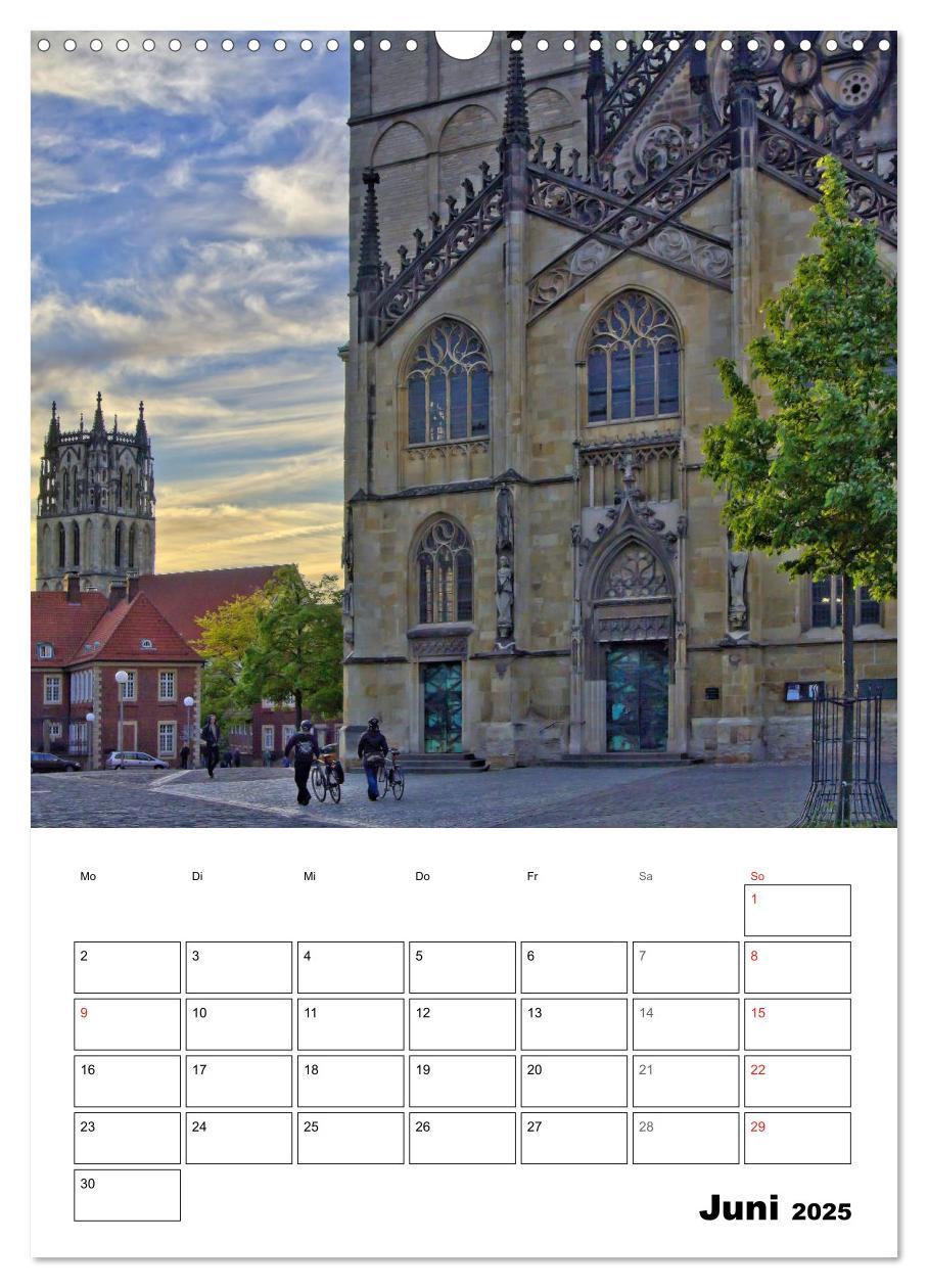 Bild: 9783457028087 | Münster entdecken (Wandkalender 2025 DIN A3 hoch), CALVENDO...