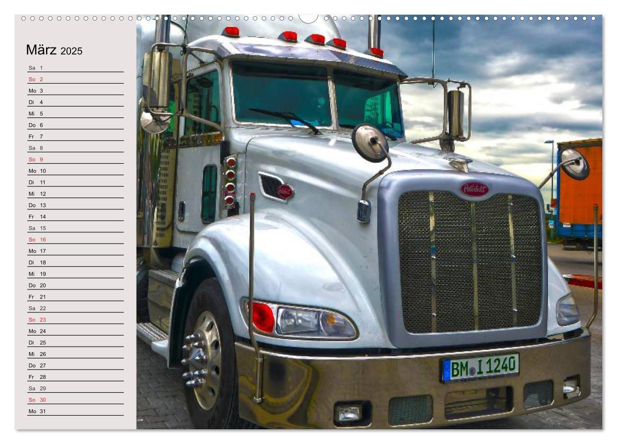 Bild: 9783435483518 | US-Trucks. Faszination Langhauber (Wandkalender 2025 DIN A2 quer),...