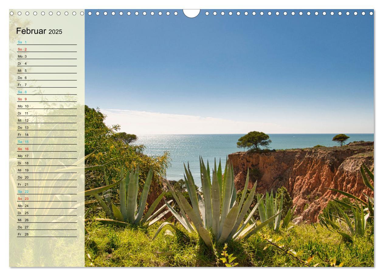 Bild: 9783435091980 | Die Küste der Algarve (Wandkalender 2025 DIN A3 quer), CALVENDO...