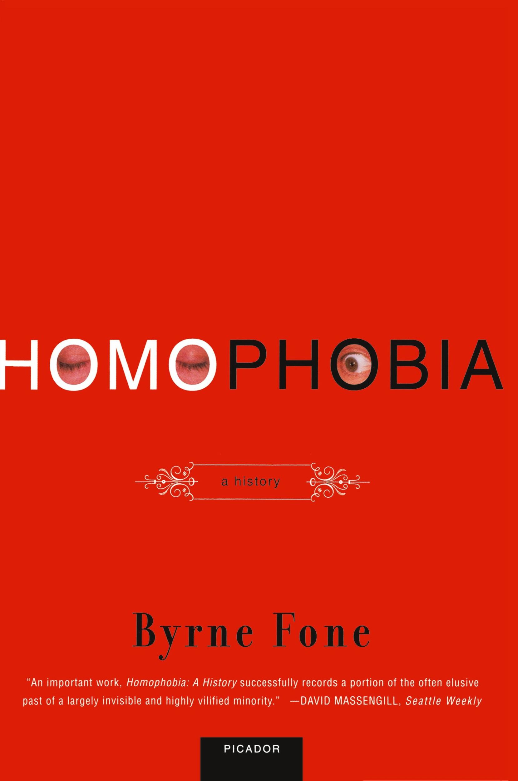 Cover: 9780312420307 | Homophobia | A History | Byrne Fone | Taschenbuch | Englisch | 2000