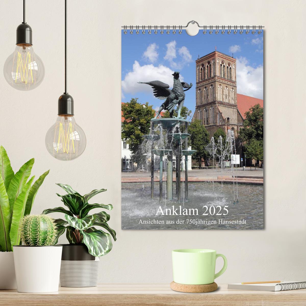 Bild: 9783457058084 | Anklam 2025 (Wandkalender 2025 DIN A4 hoch), CALVENDO Monatskalender