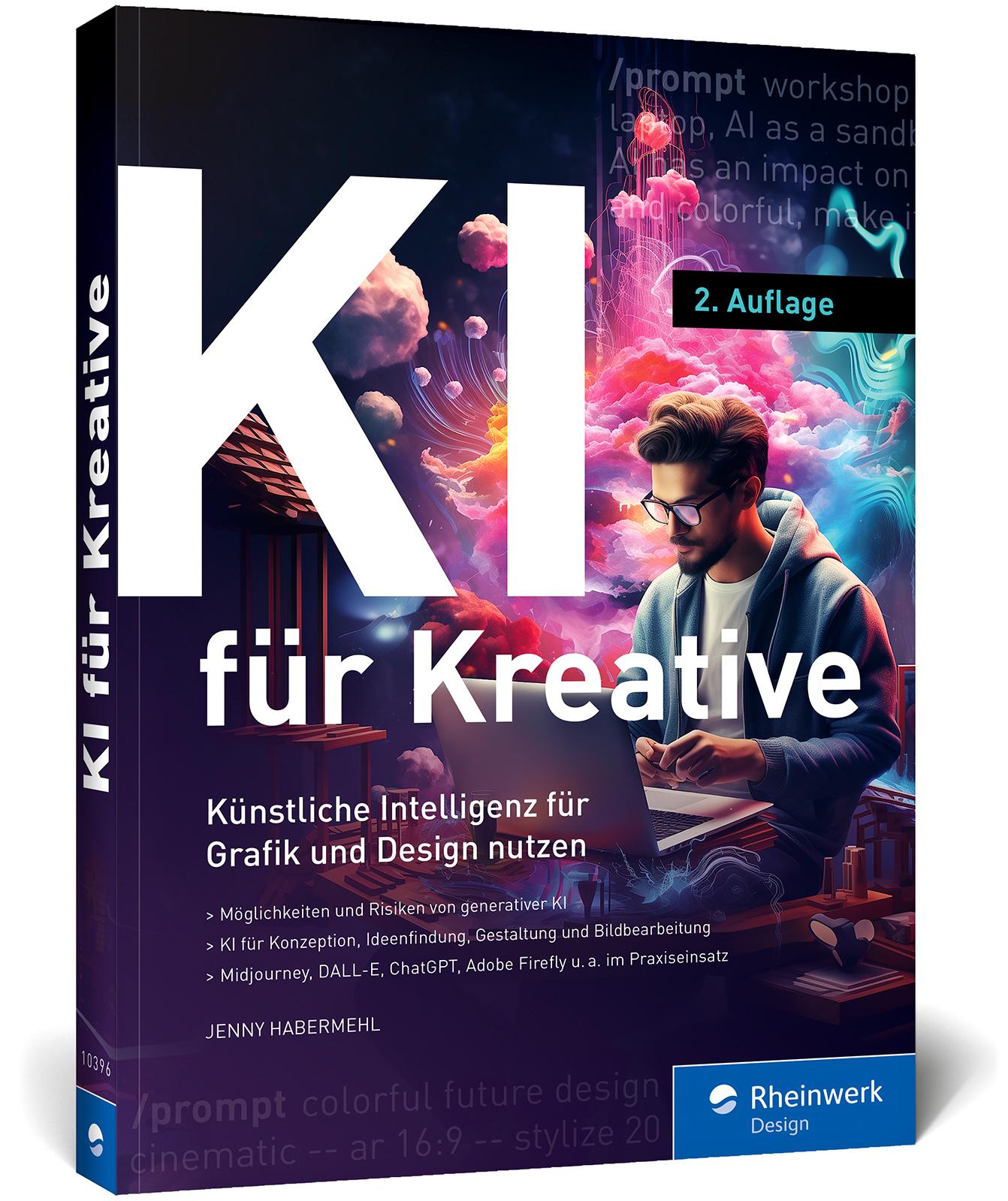 Cover: 9783367103966 | KI für Kreative | Jenny Habermehl | Taschenbuch | Rheinwerk Design