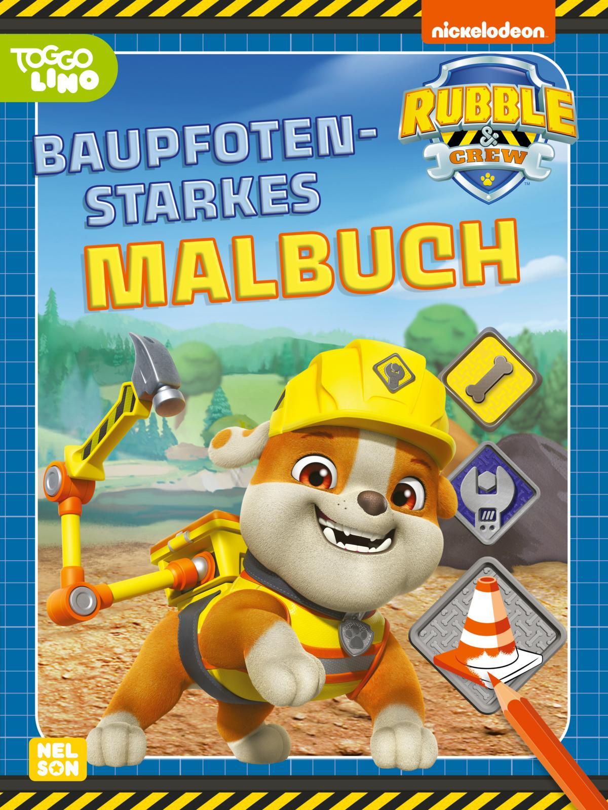 Cover: 9783845127187 | Rubble &amp; Crew: Baupfotenstarkes Malbuch | Taschenbuch | Rubble &amp; Crew