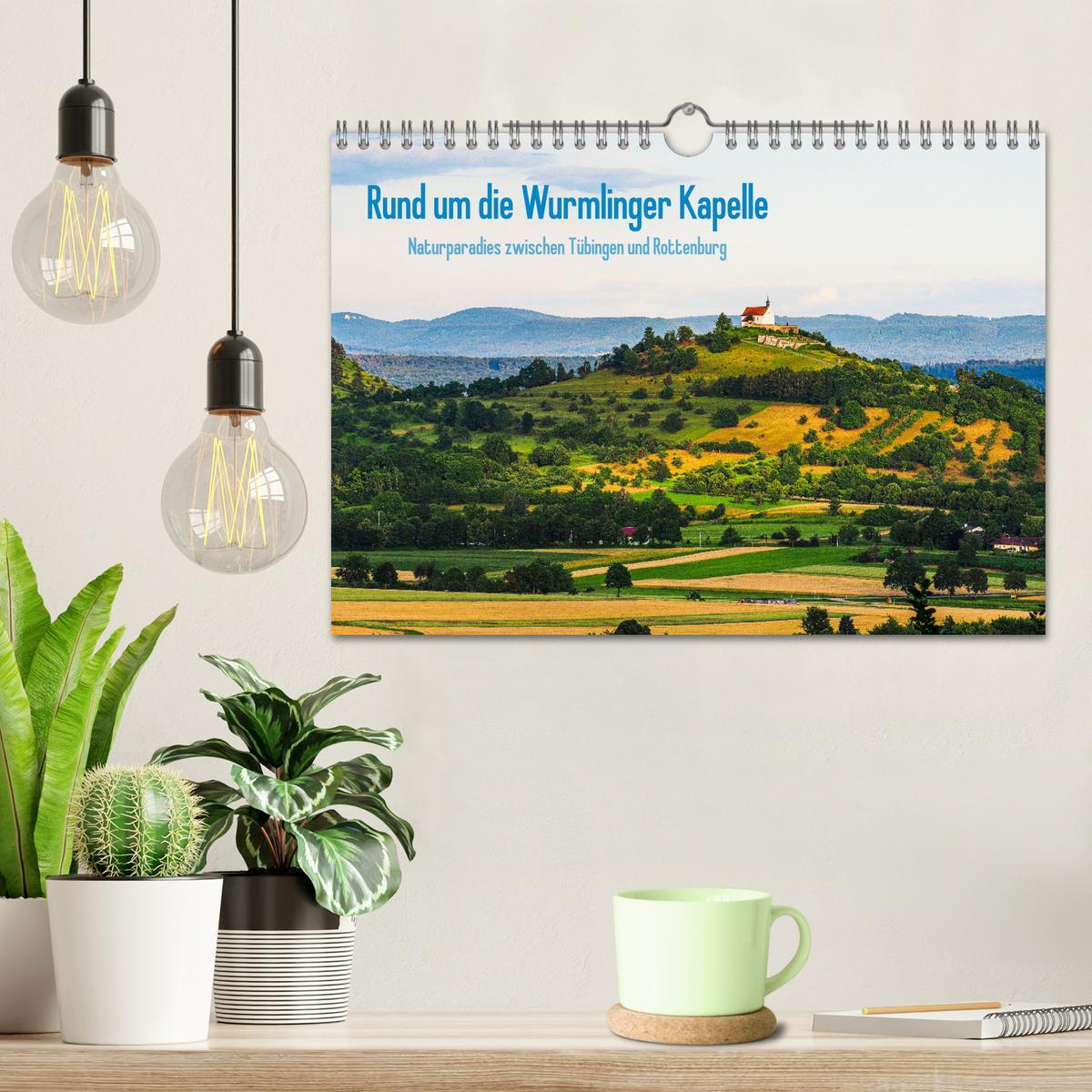 Bild: 9783435253623 | Rund um die Wurmlinger Kapelle (Wandkalender 2025 DIN A4 quer),...