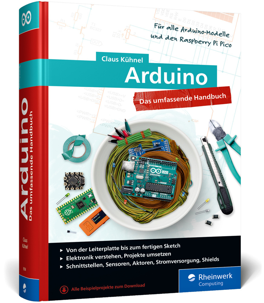 Cover: 9783836291040 | Arduino | Claus Kühnel | Buch | 868 S. | Deutsch | 2023