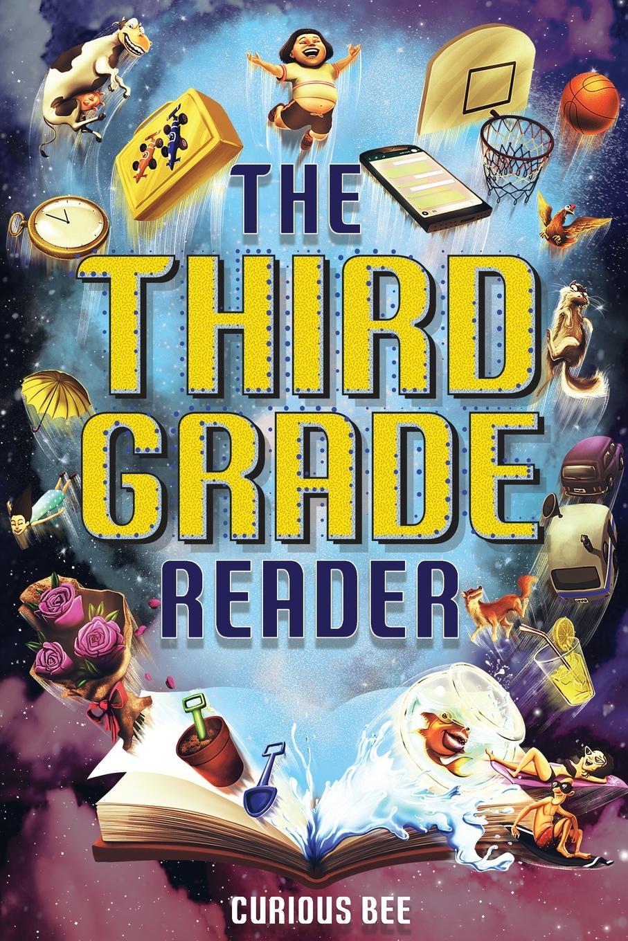 Cover: 9798890950000 | The Third Grade Reader | 12 Short Stories for Kids in 3rd Grade | Bee