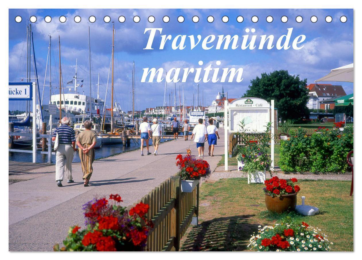 Cover: 9783435402311 | Travemünde maritim (Tischkalender 2025 DIN A5 quer), CALVENDO...