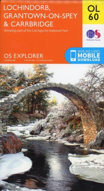 Cover: 9780319242995 | Lochindorb, Grantown-on-Spey &amp; Carrbridge | Ordnance Survey | Englisch