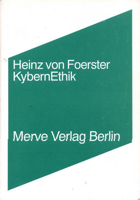 Cover: 9783883961118 | KybernEthik | Heinz von Foerster | Taschenbuch | 176 S. | Deutsch