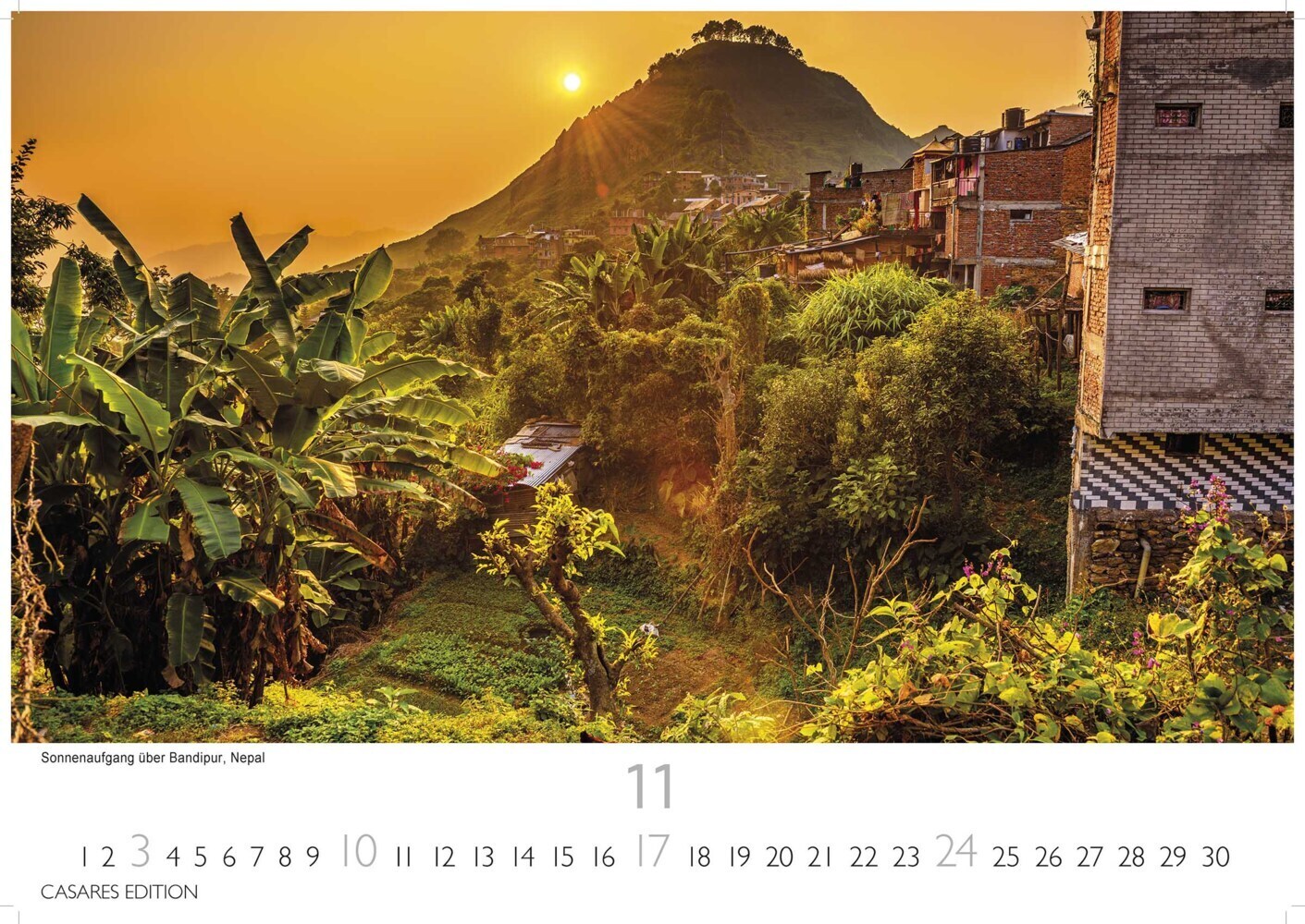 Bild: 9789918620883 | Nepal 2024 L 35x50cm | Kalender | 14 S. | Deutsch | 2024