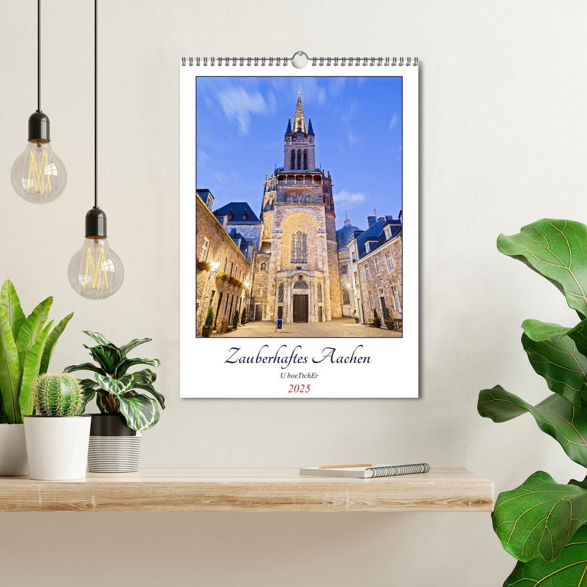 Bild: 9783435898374 | Zauberhaftes Aachen (Wandkalender 2025 DIN A3 hoch), CALVENDO...