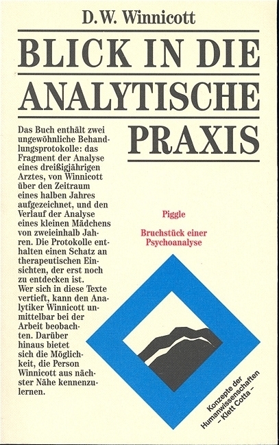 Cover: 9783608917871 | Blick in die analytische Praxis (Konzepte der Humanwissenschaften)