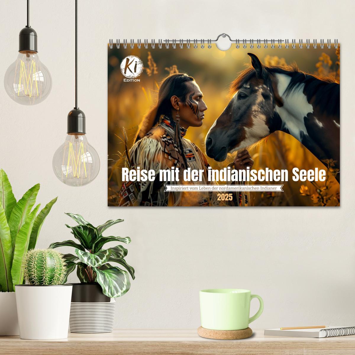 Bild: 9783383819247 | Reise mit der indianischen Seele (Wandkalender 2025 DIN A4 quer),...