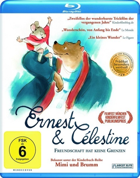 Cover: 7613059404526 | Ernest & Celestine | Daniel Pennac | Blu-ray Disc | Deutsch | 2012