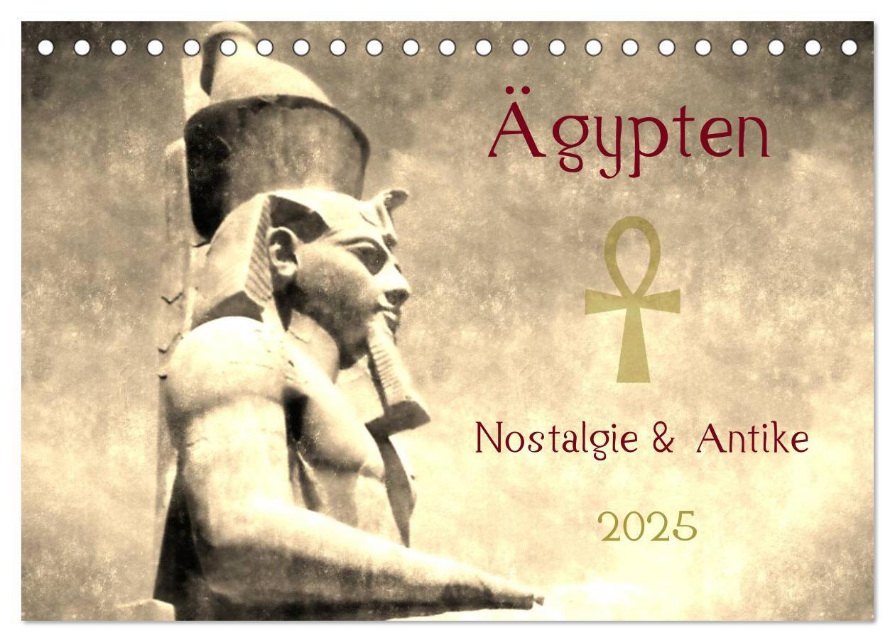 Cover: 9783435812790 | Ägypten Nostalgie &amp; Antike 2025 (Tischkalender 2025 DIN A5 quer),...