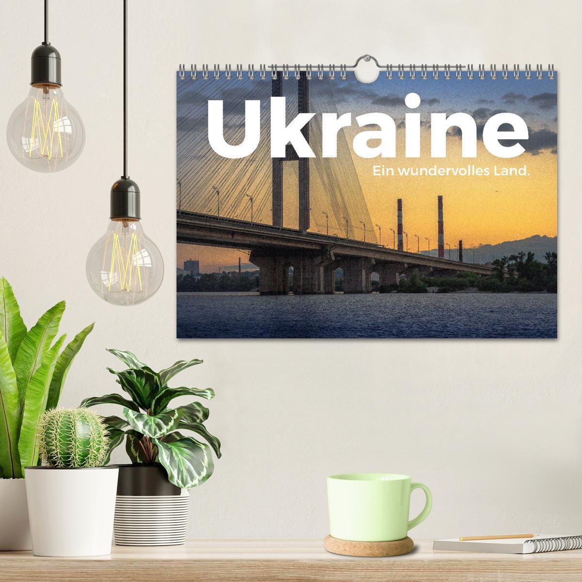 Bild: 9783435001859 | Ukraine - Ein wundervolles Land. (Wandkalender 2025 DIN A4 quer),...