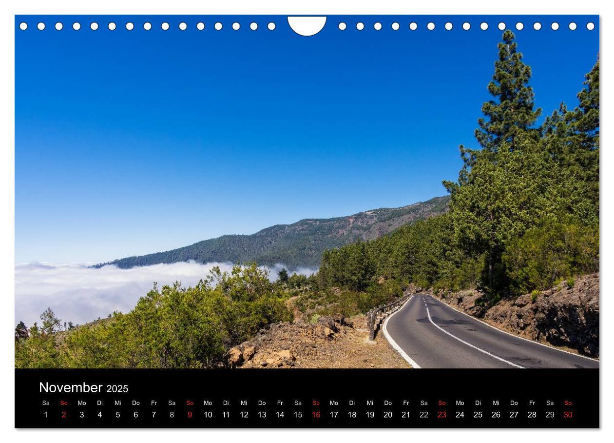 Bild: 9783435778447 | Teneriffa (Wandkalender 2025 DIN A4 quer), CALVENDO Monatskalender