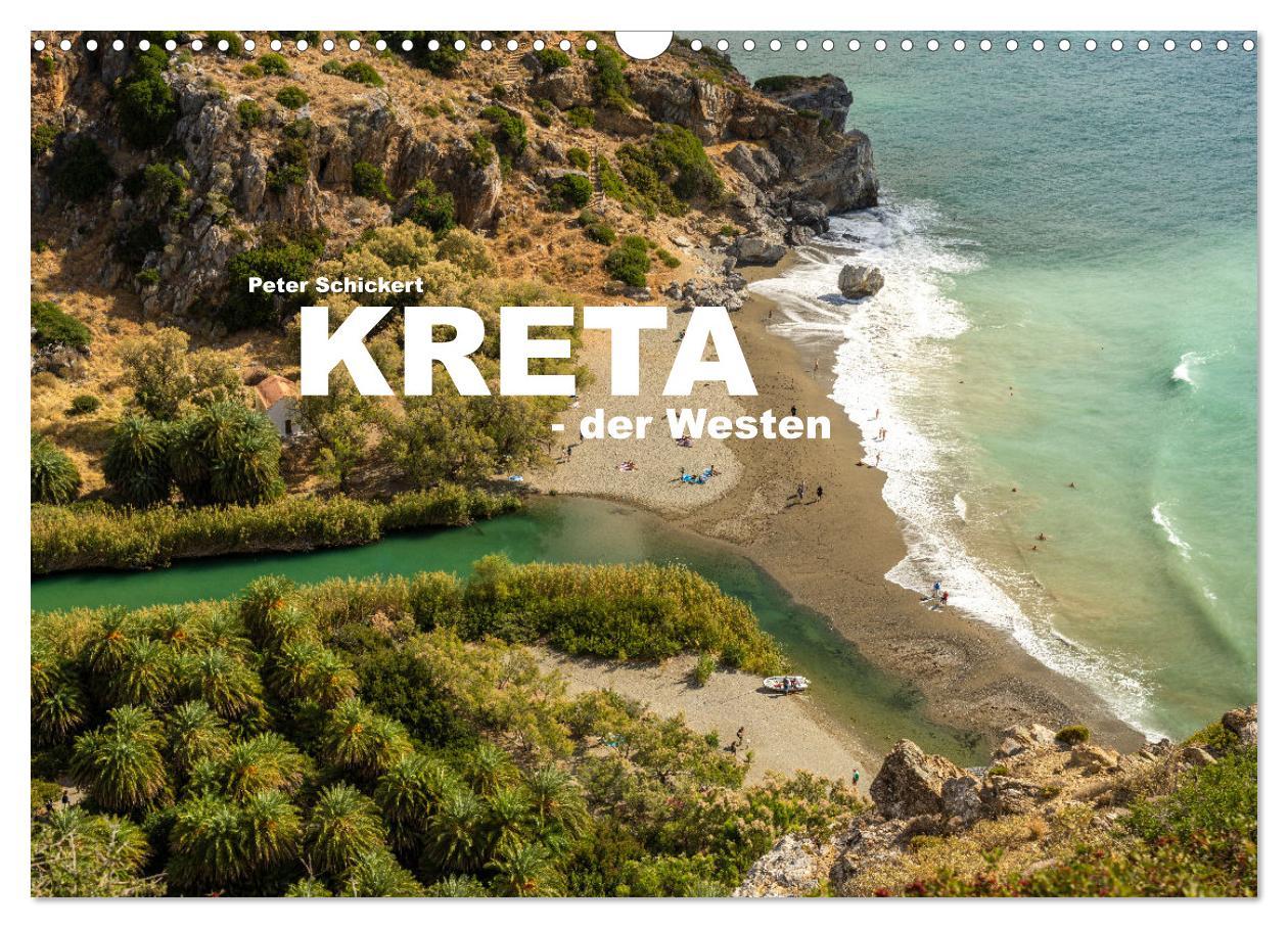 Cover: 9783435101450 | Kreta - der Westen (Wandkalender 2025 DIN A3 quer), CALVENDO...