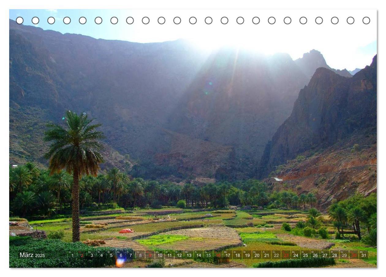 Bild: 9783435695201 | Oman - Eine Bilder-Reise (Tischkalender 2025 DIN A5 quer), CALVENDO...