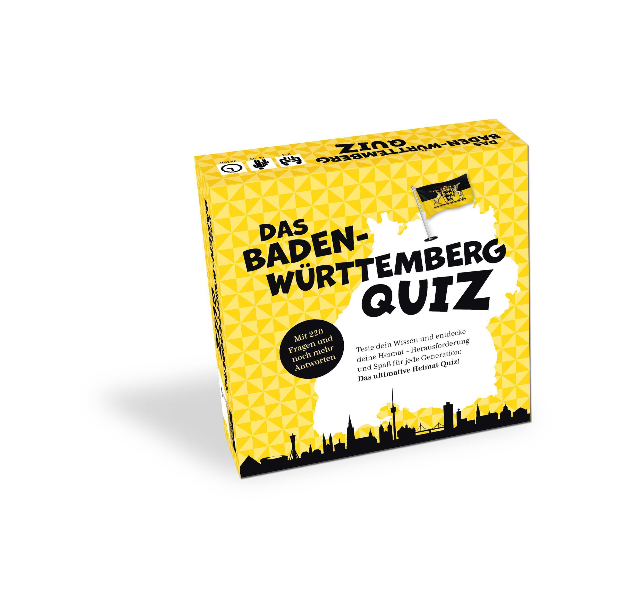 Cover: 4260071883476 | Das Baden-Württemberg-Quiz | Huch! | Spiel | 883476 | Deutsch | 2024