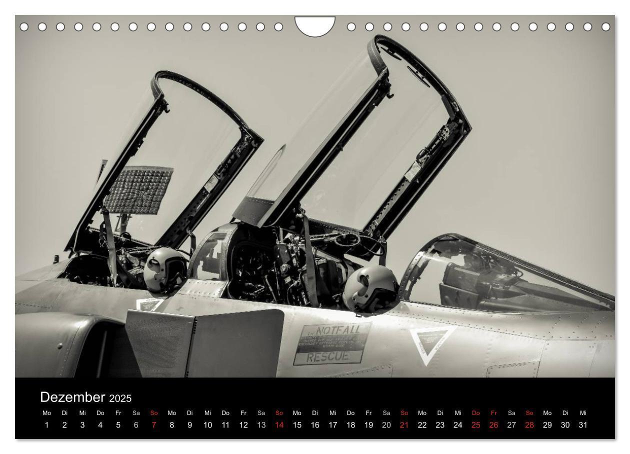 Bild: 9783435714544 | Phantoms bei der Luftwaffe (Wandkalender 2025 DIN A4 quer),...