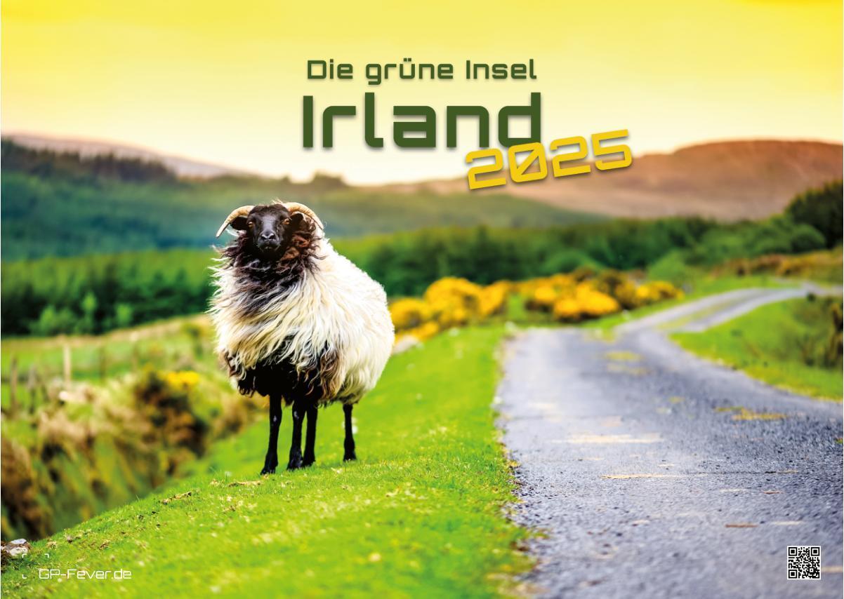 Cover: 9783986734091 | Irland - Die grüne Insel - 2025 - Kalender DIN A3 | GP-Fever. de