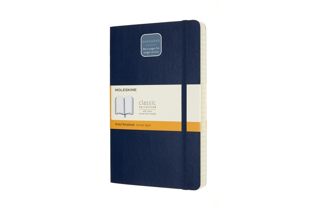 Bild: 8053853606259 | Moleskine Notizbuch - Erweitert, Large/A5, Liniert, Weicher...