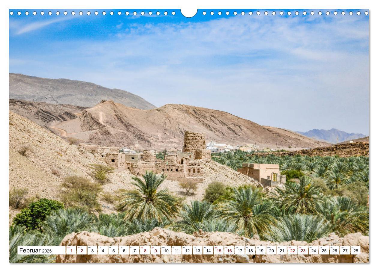 Bild: 9783435231966 | Oman - Perle des Orients (Wandkalender 2025 DIN A3 quer), CALVENDO...