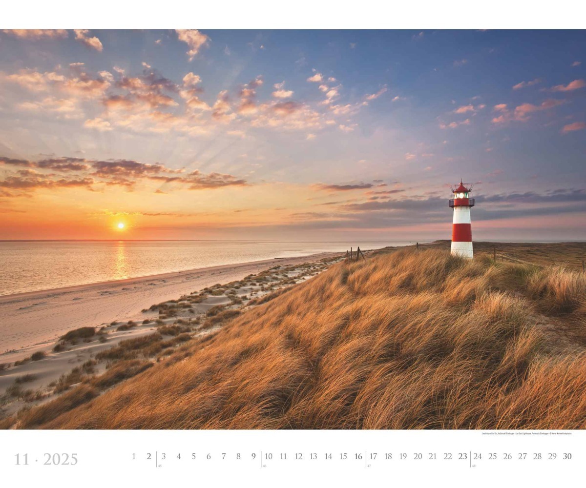 Bild: 4251732342258 | Alpha Edition - Sylt 2025 Bildkalender XXL, 60x50cm, Kalender mit...