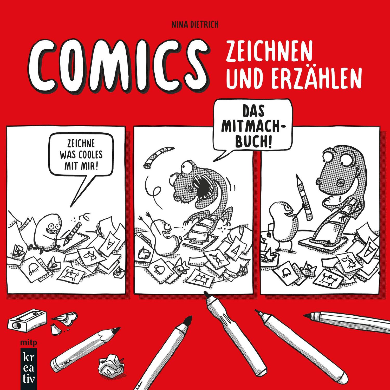 Cover: 9783747507100 | Coole Comics zeichnen und erzählen | Das Mitmach-Buch | Nina Dietrich