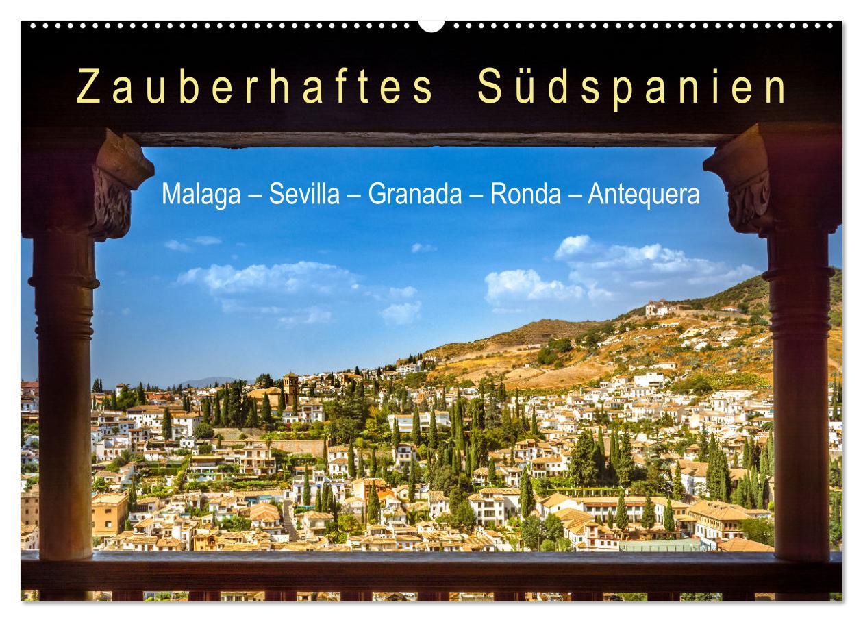 Cover: 9783435096077 | Zauberhaftes Südspanien: Malaga - Sevilla - Granada - Ronda -...