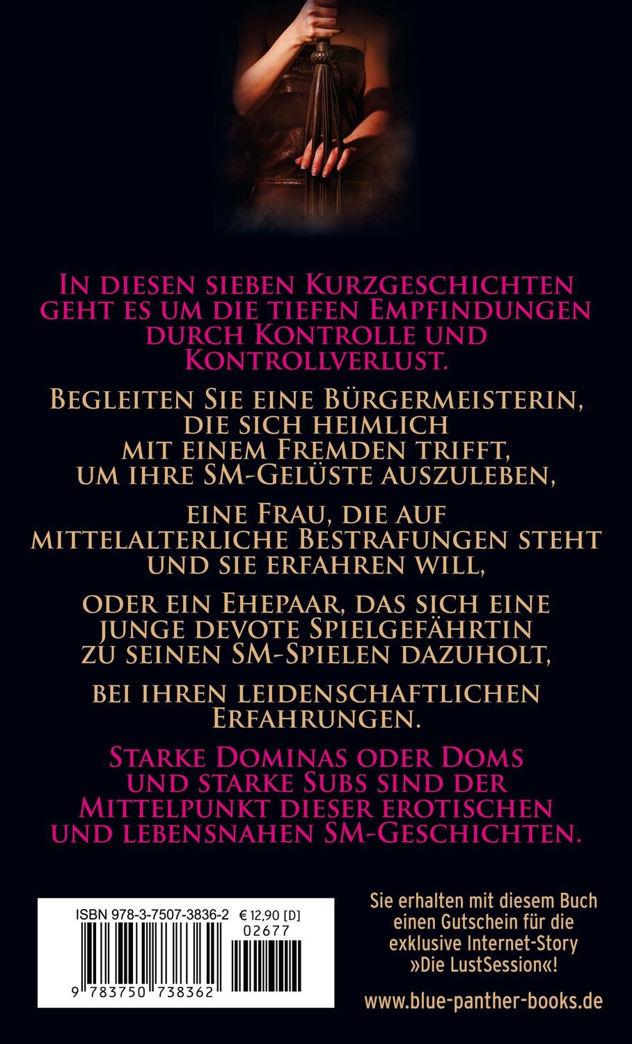 Rückseite: 9783750738362 | Ich muss gehorchen Erotische SM-Geschichten | Alexandra Gehring | Buch