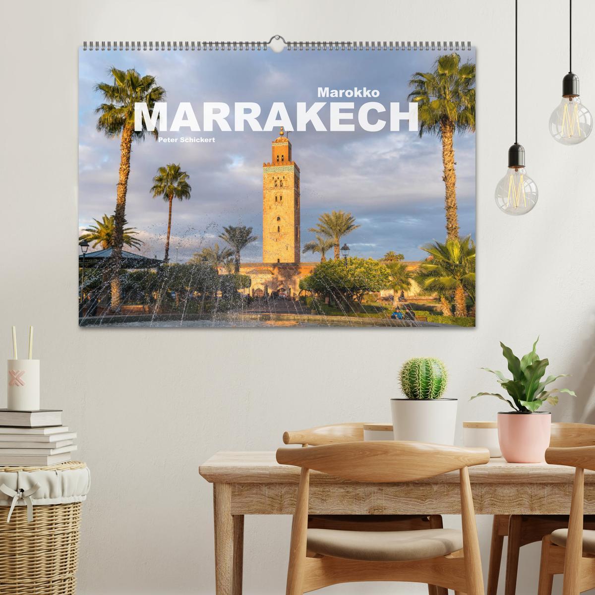 Bild: 9783435329205 | Marokko - Marrakesch (Wandkalender 2025 DIN A2 quer), CALVENDO...