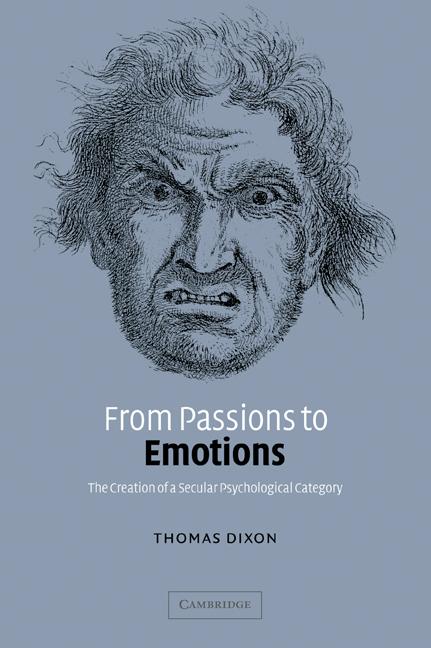 Cover: 9780521026697 | From Passions to Emotions | Thomas Dixon | Taschenbuch | Englisch