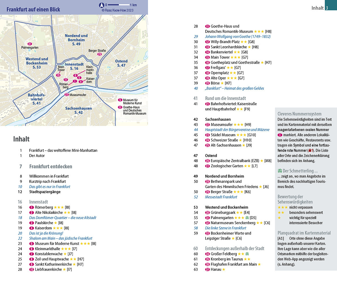 Bild: 9783831736188 | Reise Know-How CityTrip Frankfurt | Daniel Krasa | Taschenbuch | 2023