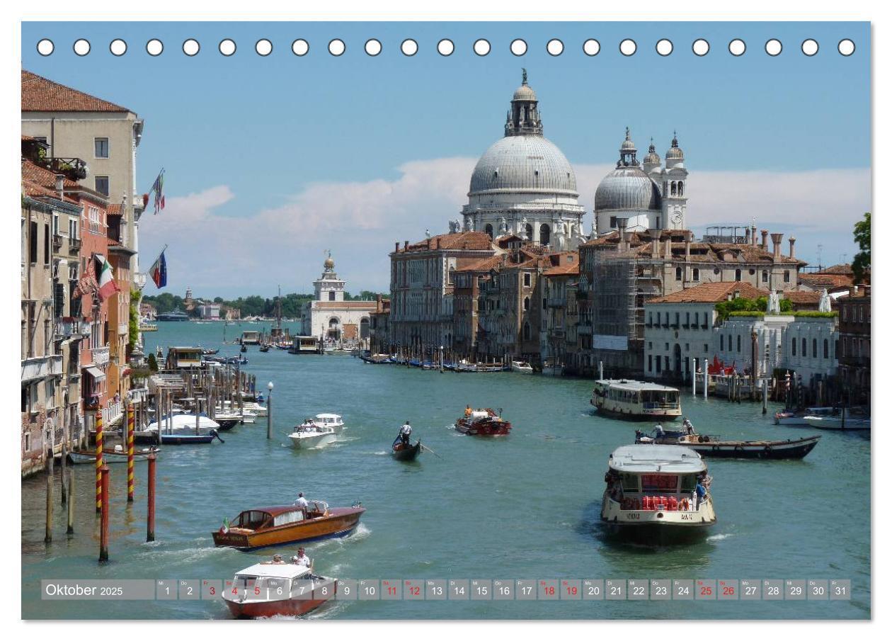 Bild: 9783435712229 | VENEDIG - Perle der Lagune (Tischkalender 2025 DIN A5 quer),...