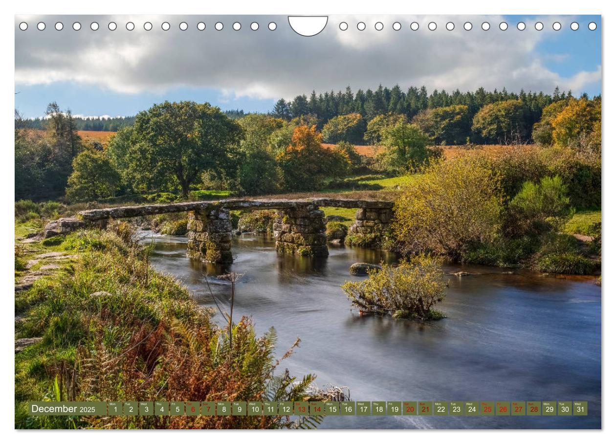 Bild: 9781325946433 | Dartmoor (Wall Calendar 2025 DIN A4 landscape), CALVENDO 12 Month...