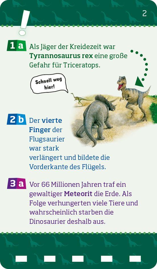 Bild: 9783788677794 | WAS IST WAS Quiz Dinosaurier | KG | Taschenbuch | 80 S. | Deutsch