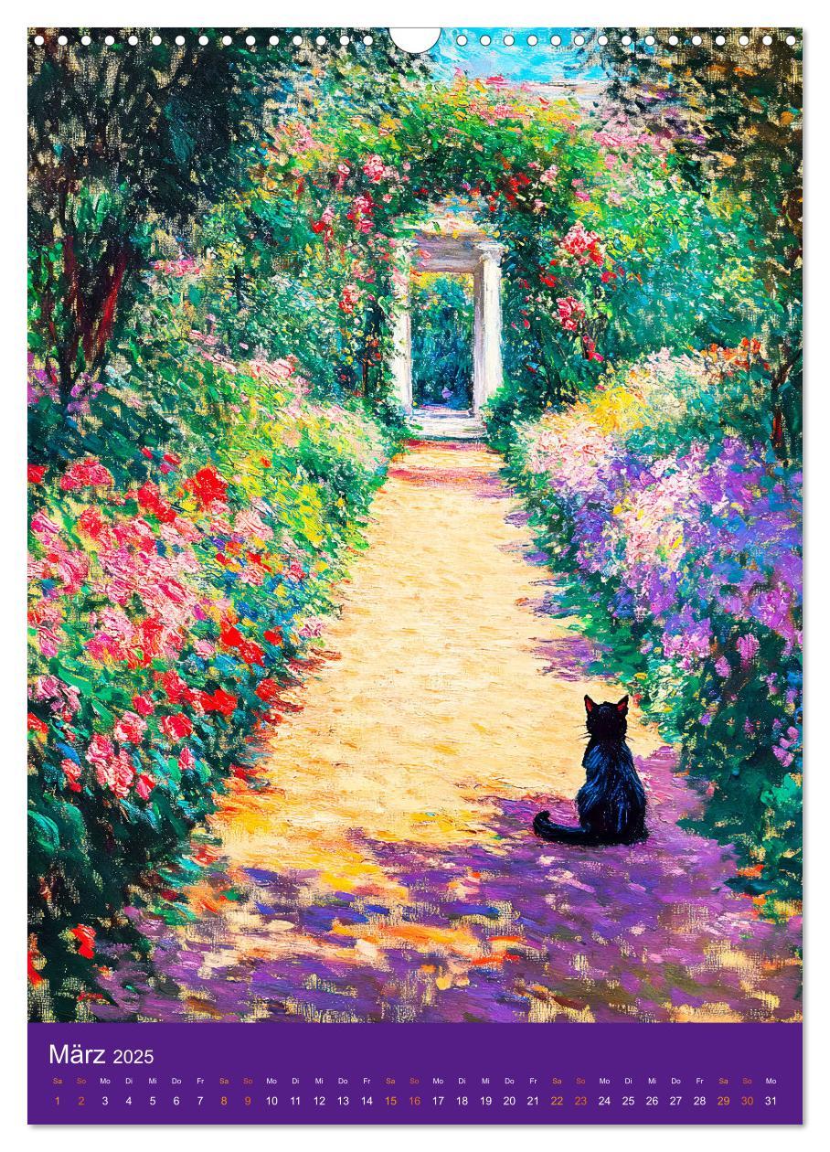 Bild: 9783457179222 | Katzen und Kunst - Samtige Herrscher der impressionistischen Gärten...