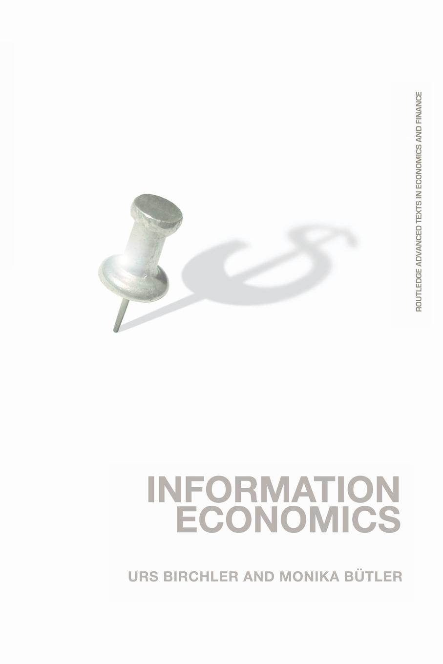 Cover: 9780415373456 | Information Economics | Urs Birchler (u. a.) | Taschenbuch | Englisch