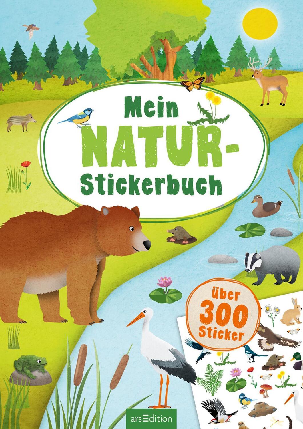 Bild: 9783845830940 | Mein Natur-Stickerbuch | Über 300 Sticker | Taschenbuch | 40 S. | 2019